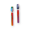 Long Resin Earrings | Marble