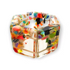 Chunky Bead Resin Bracelet | Confetti