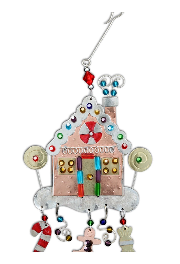 Candyland Cottage Ornament