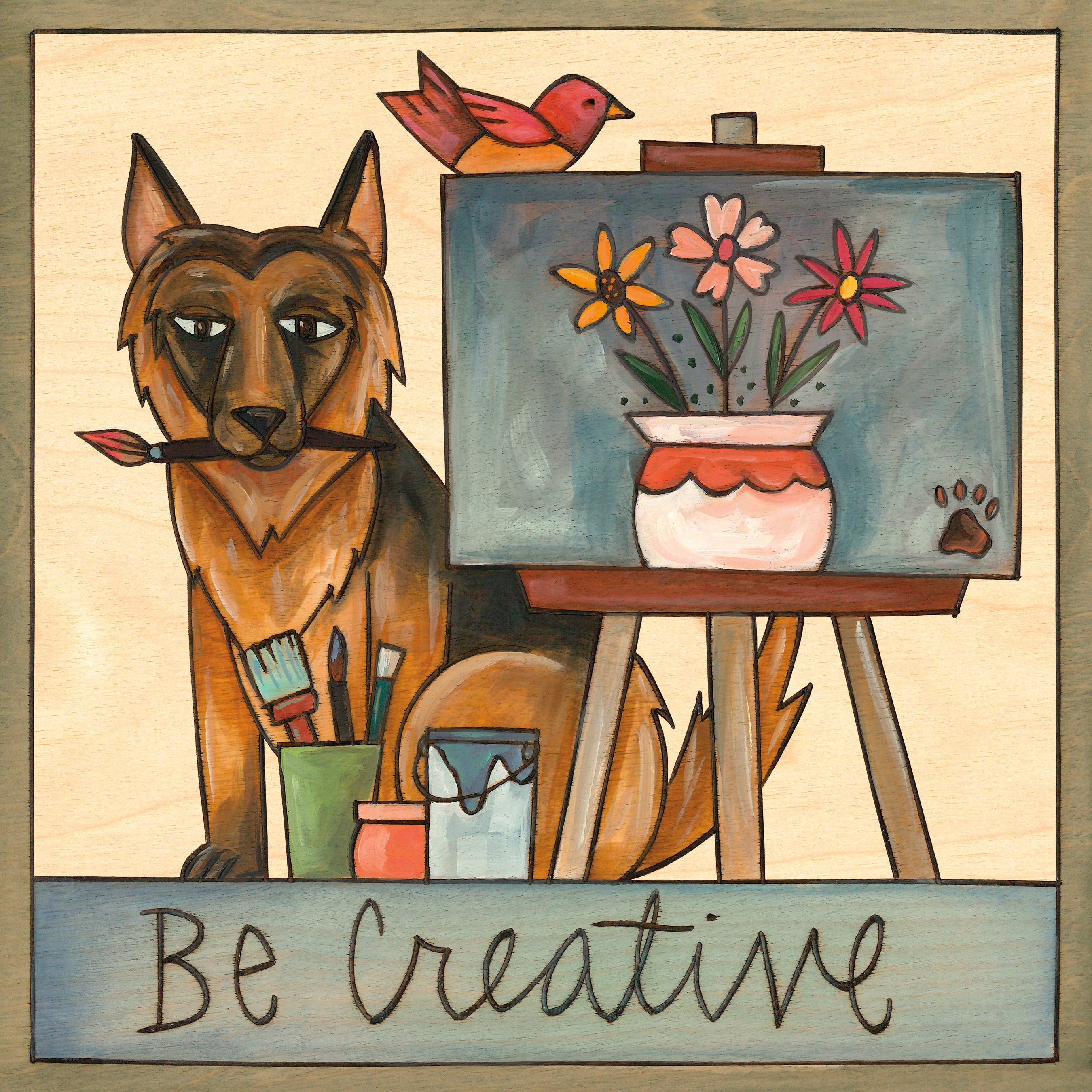 German Shepherd Wall Plaque | 