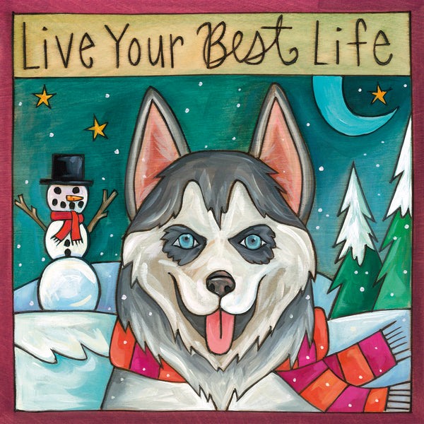 Husky Wall Plaque | "Ace"