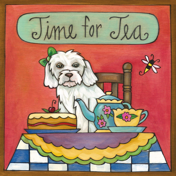 Maltese Wall Plaque | "Gertie"