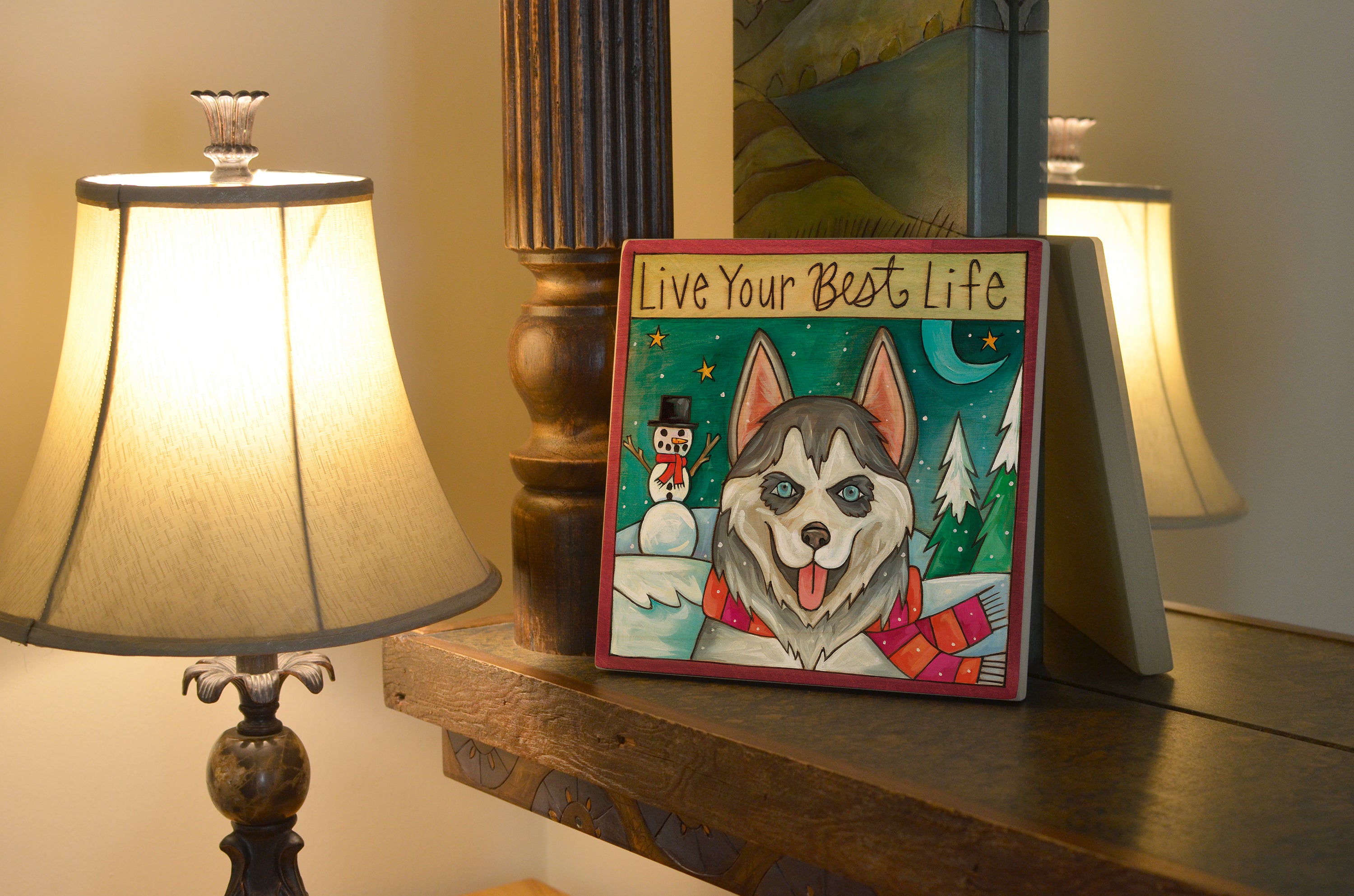 Husky Wall Plaque | 