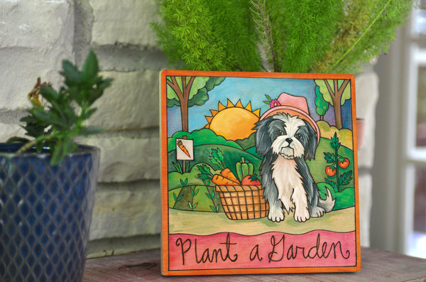 Shih Tzu Wall Plaque | "Coco"