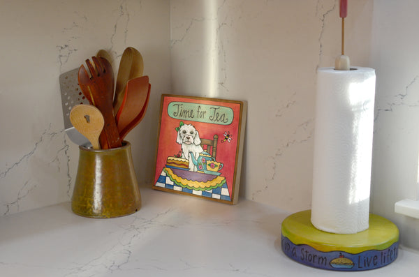 Maltese Wall Plaque | "Gertie"