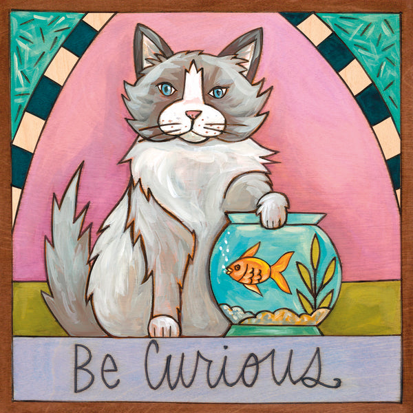 Ragdoll Cat Wall Plaque | "Pearl"