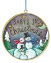 "A Tiny Gift" Baby's First Christmas Ornament