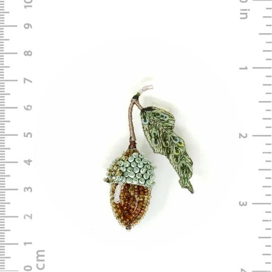 Acorn Brooch Pin