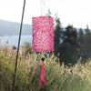Soji Stella - Tassel Cylinder - 7.5" Solar Lantern