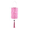 Soji Stella - Tassel Cylinder - 7.5" Solar Lantern