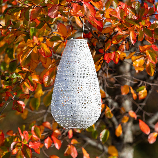 Soji Stella - Teardrop Blossom - 14" Solar Lantern