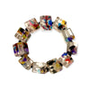 Cube Bead Resin Bracelet