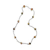 Long Beaded Resin Necklace