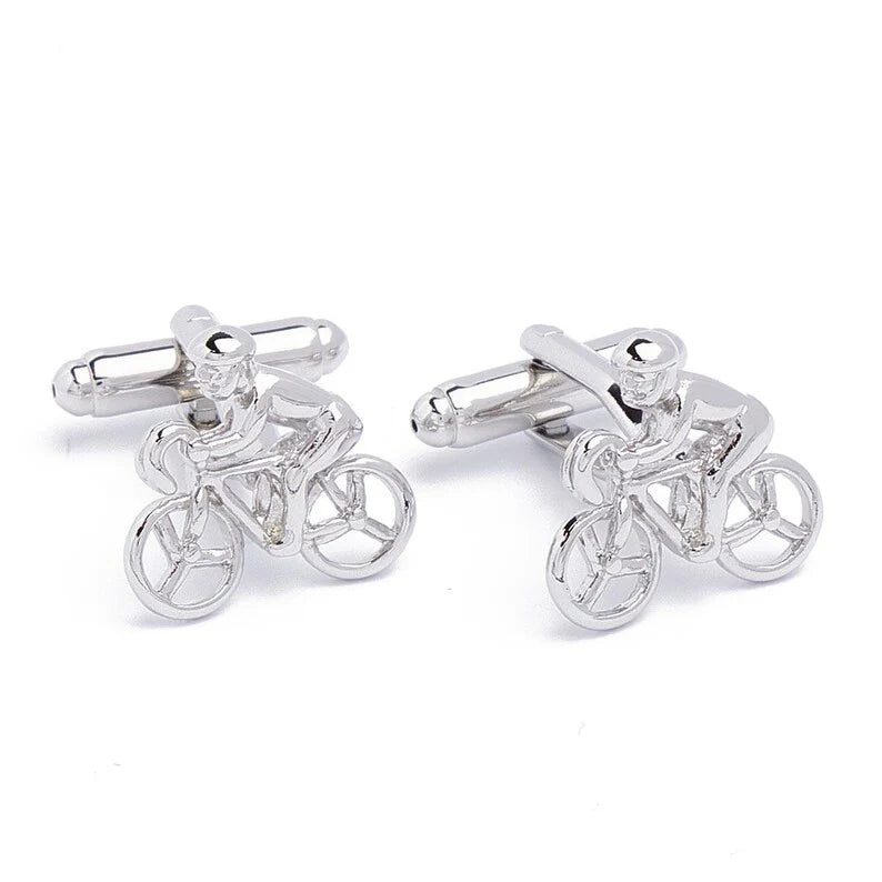 Bicycle Cuff Links