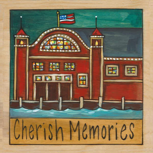 Michigan, Saugatuck Plaque | "Big Pavilion"