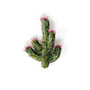 Blooming Desert Cactus Brooch Pin