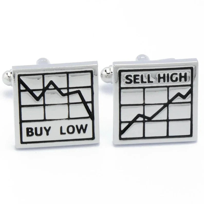 Buy Low/Sell High Cuff Links