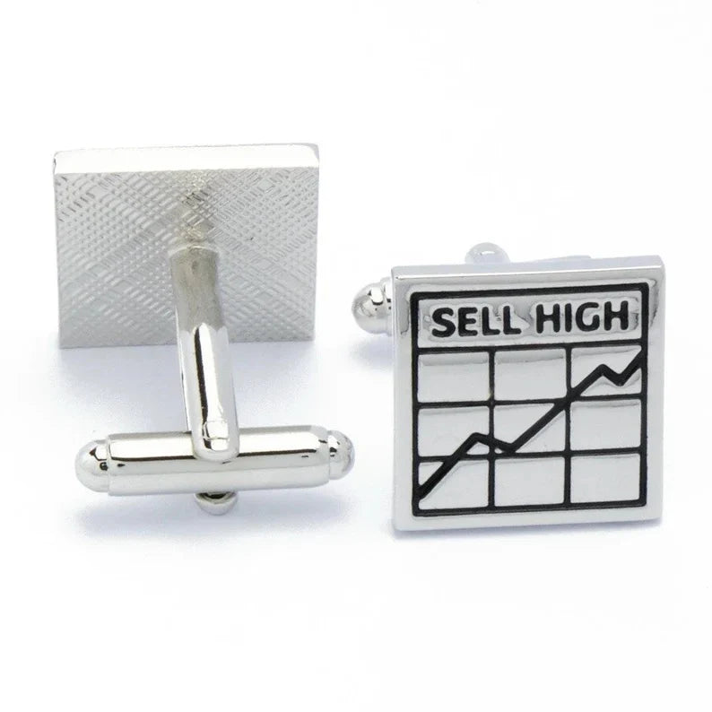 Buy Low/Sell High Cuff Links