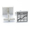 Buy Low/Sell High Cuff Links