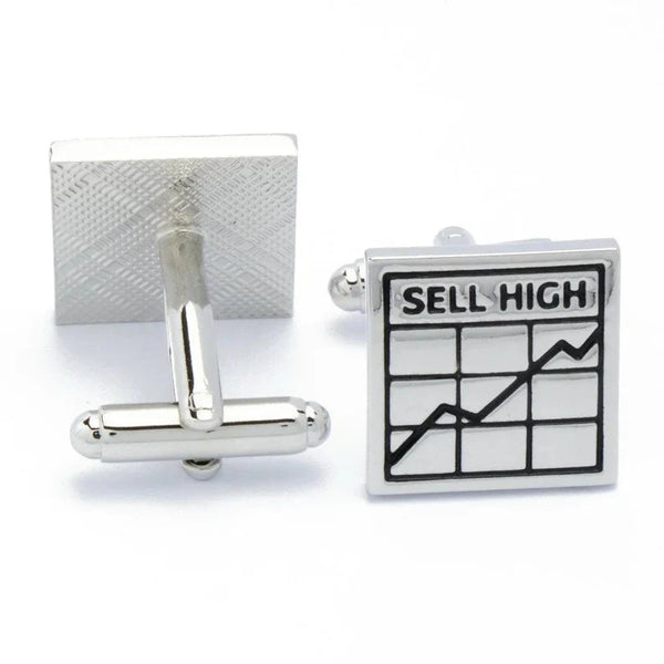 Buy Low/Sell High Cuff Links