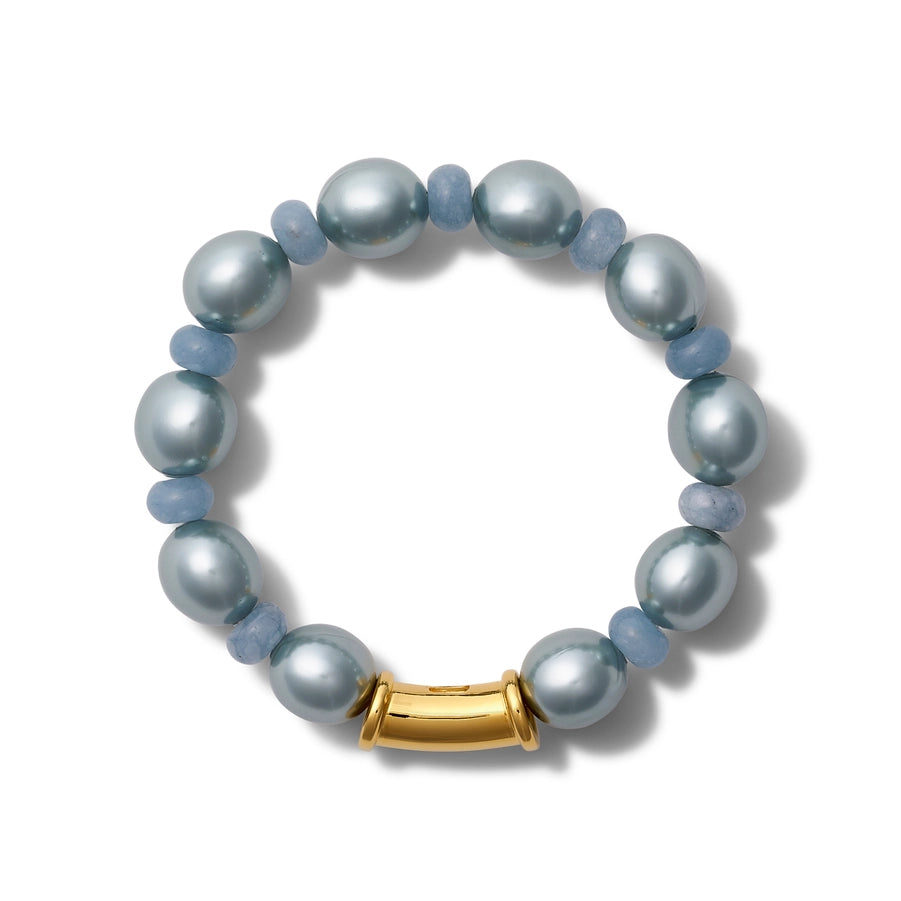 New! Ocean Pebble Pop On Bracelet