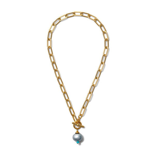 New! Ocean Chain Statement Necklace