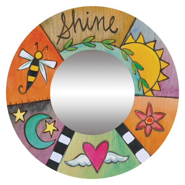 "Shine" Circle Picture Frame