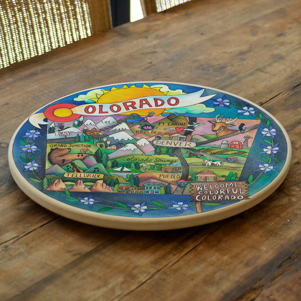 Colorado Lazy Susan | "Rocky Mountain High"