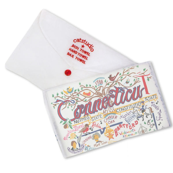 Connecticut Dish Towel