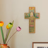 "All Are Welcome" Cross Plaque