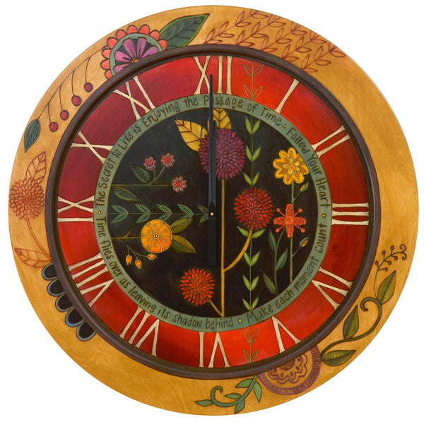 36" Round Wall Clock