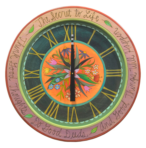 24" Round Wall Clock