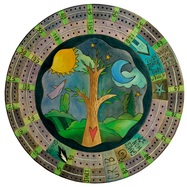 20" Cribbage Lazy Susan