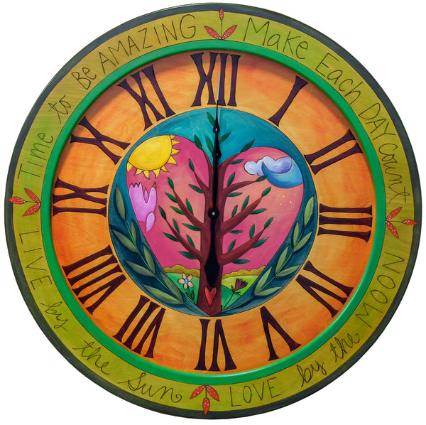 24" Round Wall Clock