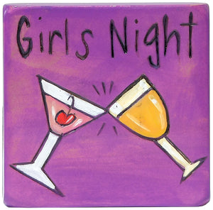 Large Perpetual Calendar Magnet | Girls Night