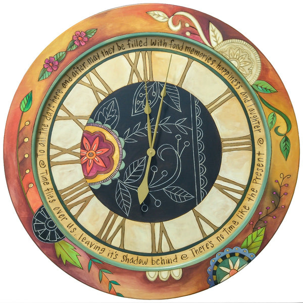 36" Round Wall Clock