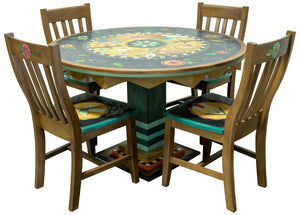 48" Round Dining Table & Chair Set