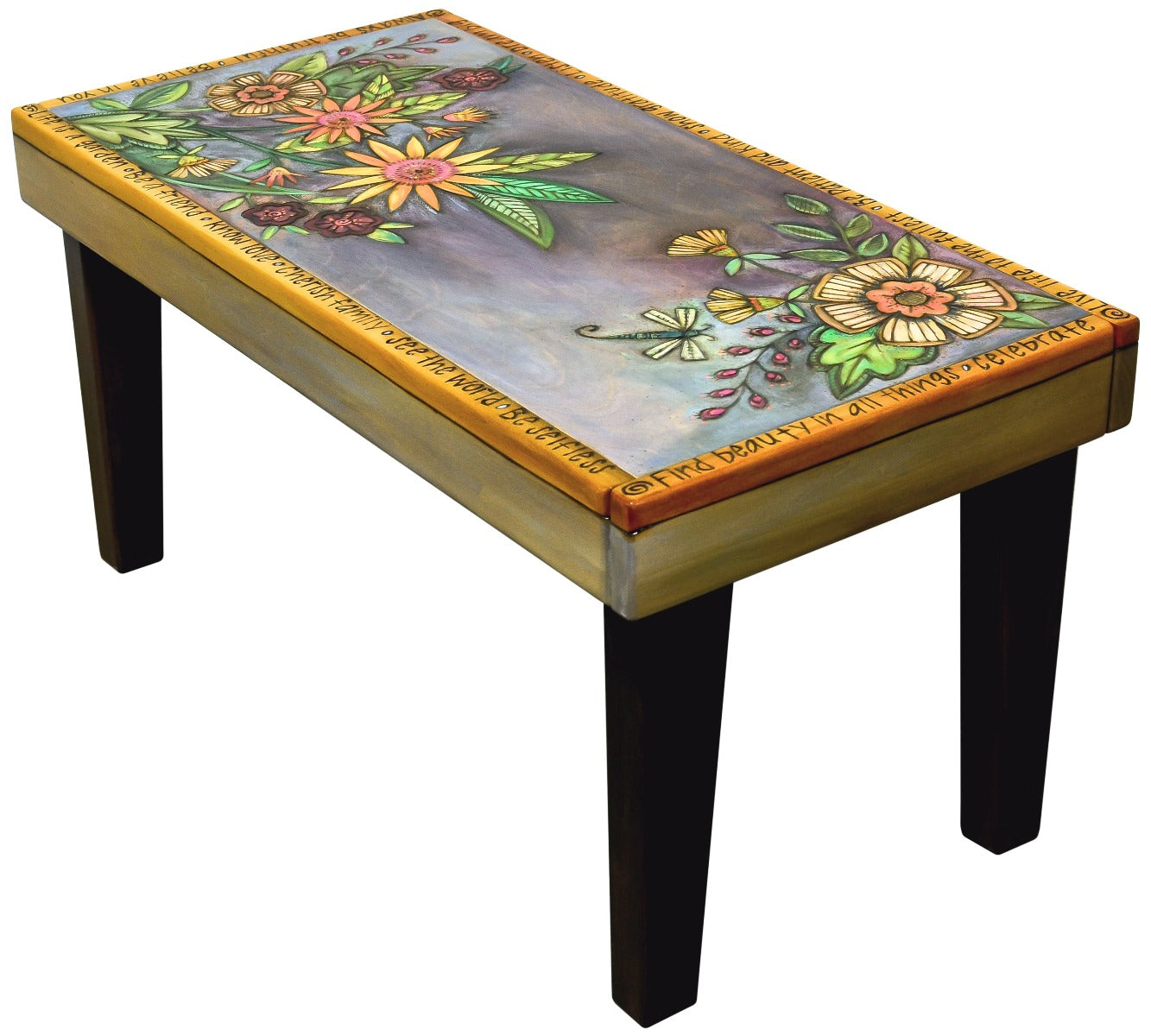 3ft Bench | Contemporary Floral