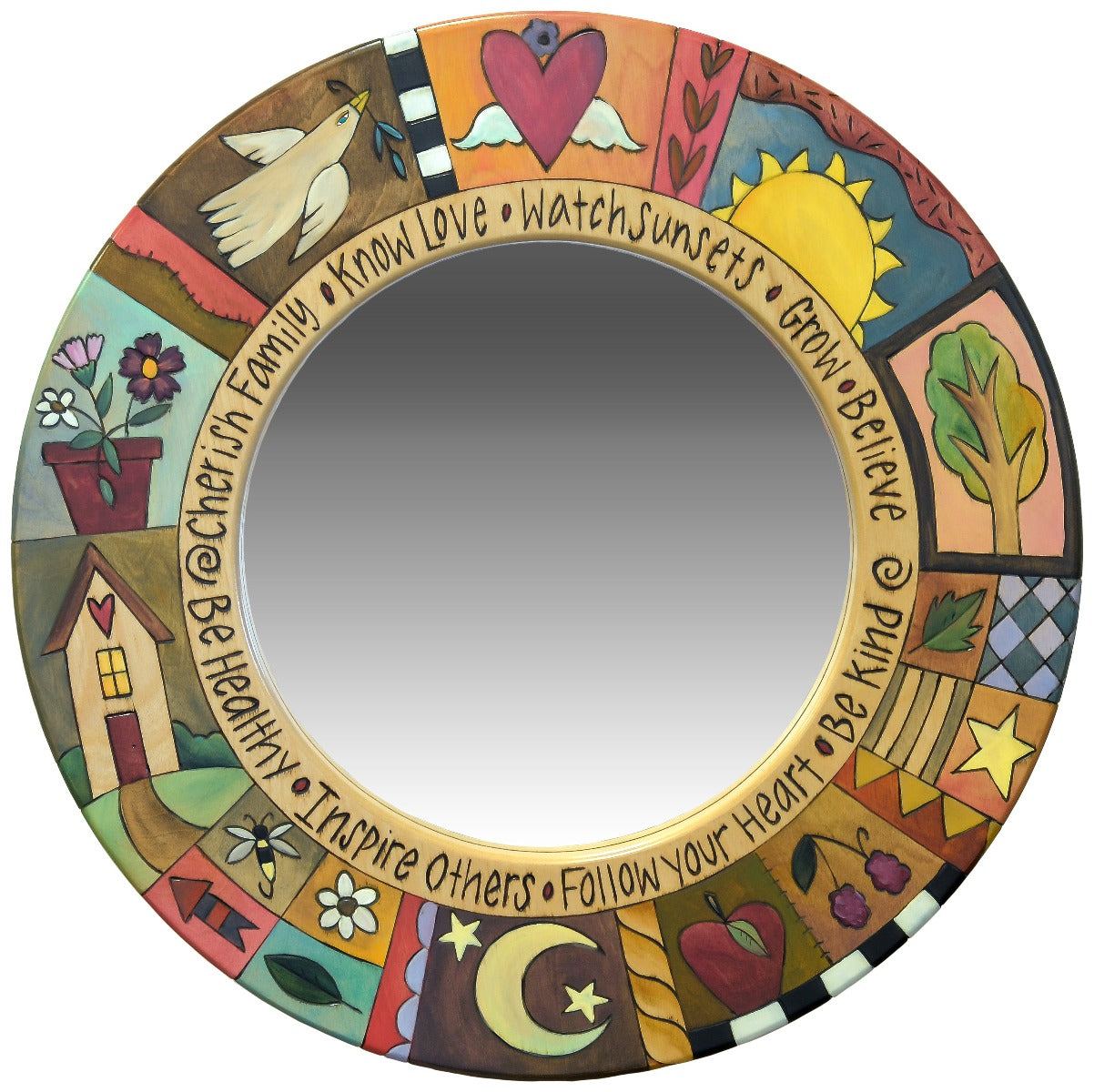 Small Circle Mirror