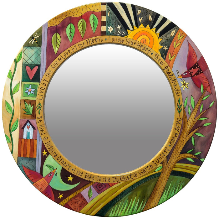 Large Circle Mirror