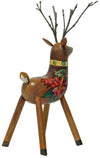 Back of wood reindeer