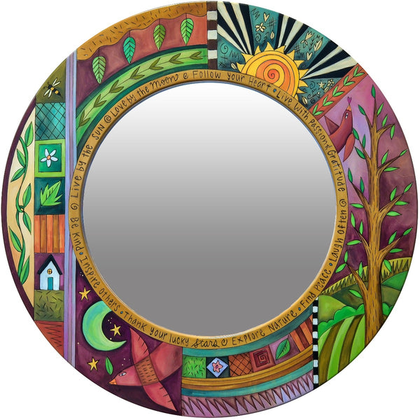 Large Circle Mirror