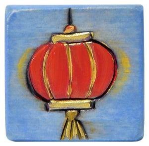 Small Perpetual Calendar Magnet | Chinese Lantern