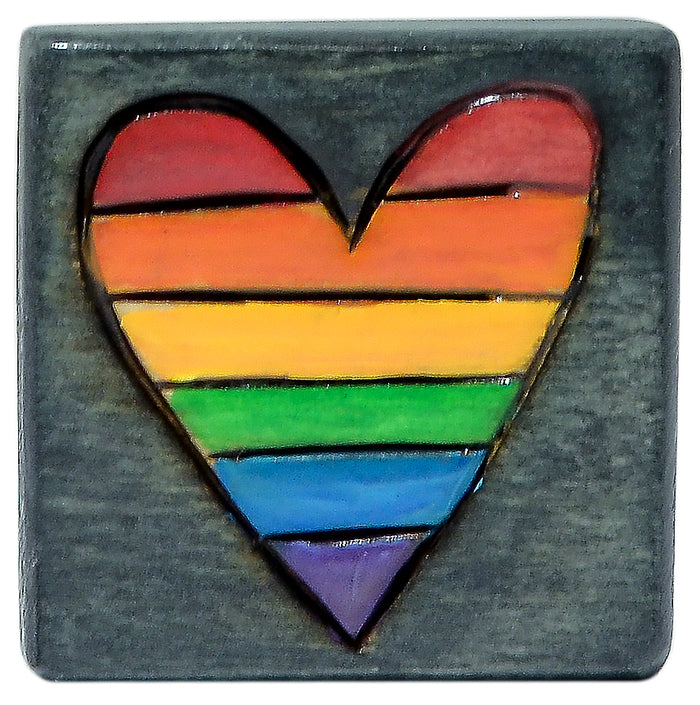 Small Perpetual Calendar Magnet | Pride Heart