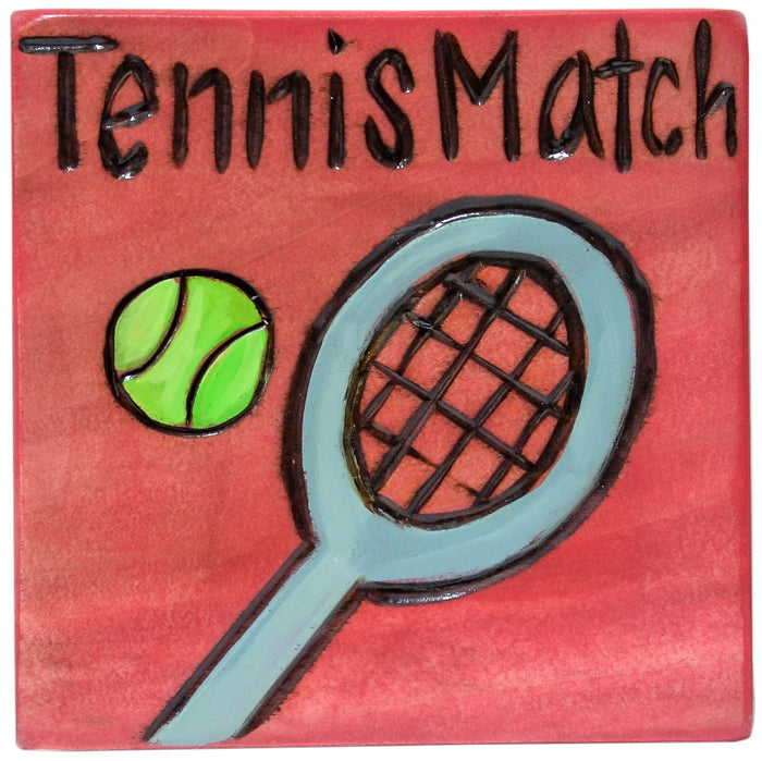 Large Perpetual Calendar Magnet | Tennis