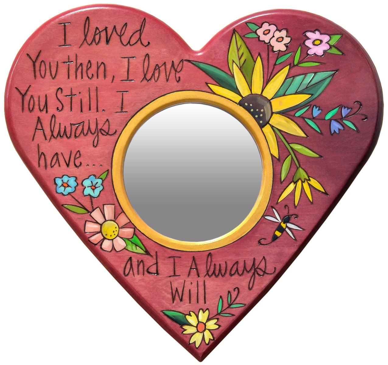 Heart Shaped Mirror