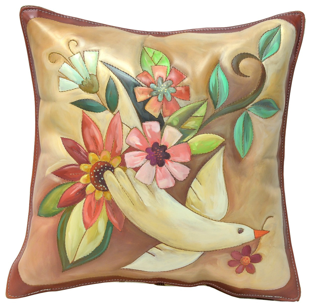 Leather Pillow