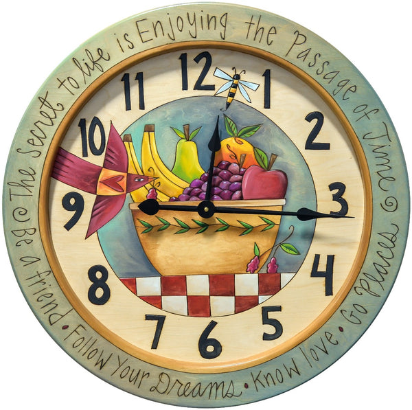 24" Round Wall Clock