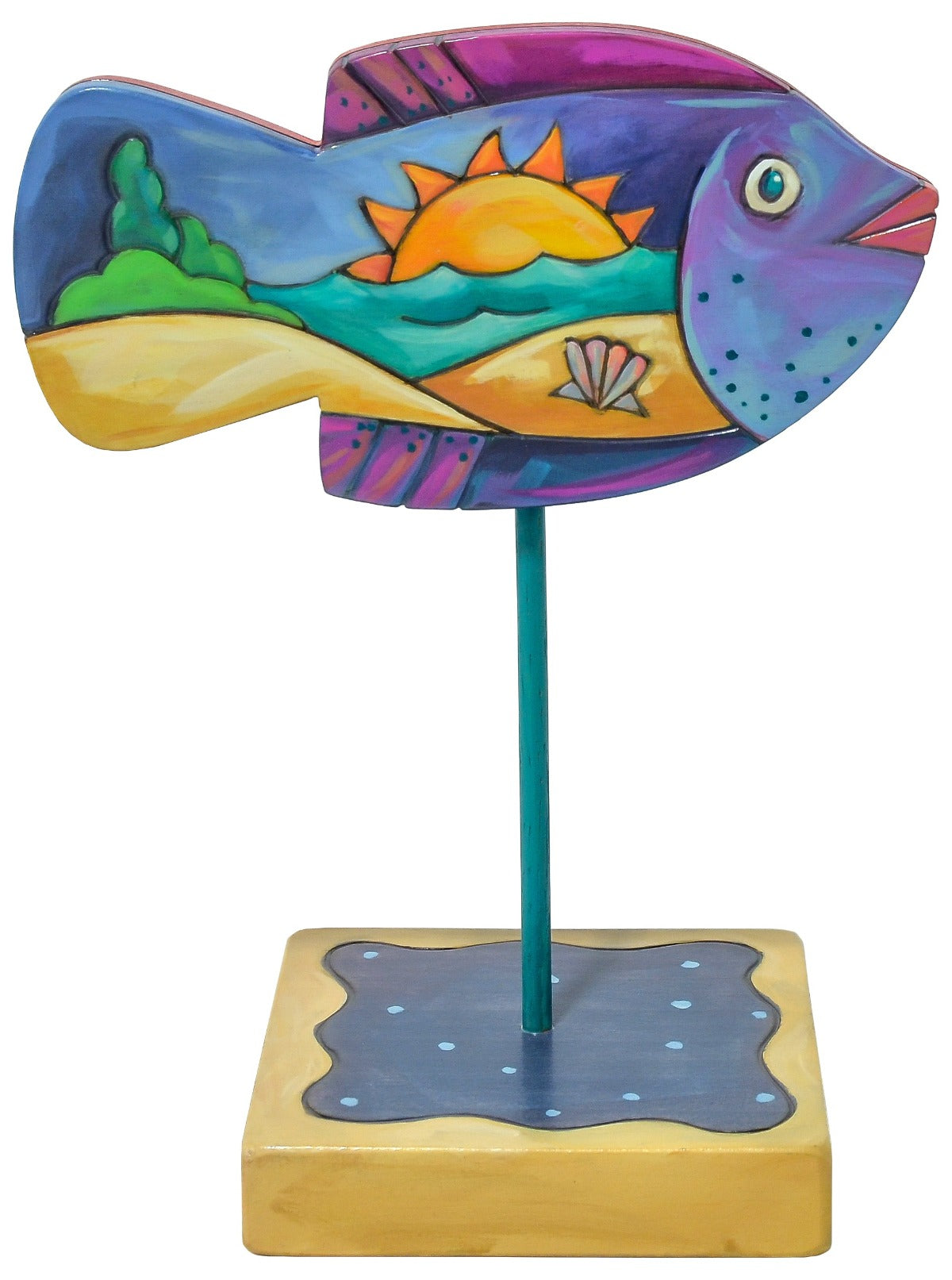 Handmade Fish Sculpture | Sticks Handmade