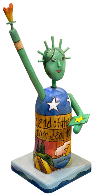 Small Lady Liberty Sculpture